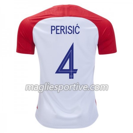 Completo Calcio Croazia Perisic 4 Divisa Prima Mondiali 2018